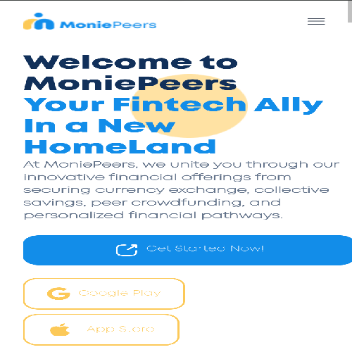 Monipeers Landing Page